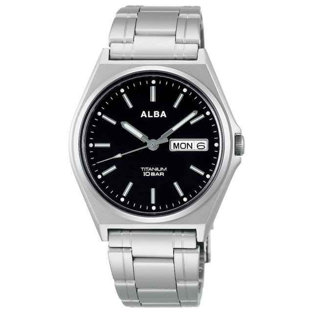 セイコー アルバ スタンダード SEIKO ALBA 腕時計 メンズ チタン AEFJ411_1