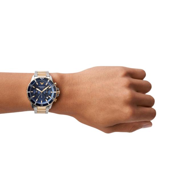 エンポリオアルマーニ EMPORIO ARMANI 腕時計 メンズ クロノグラフ ステンレススチールウォッチ AR11362_4