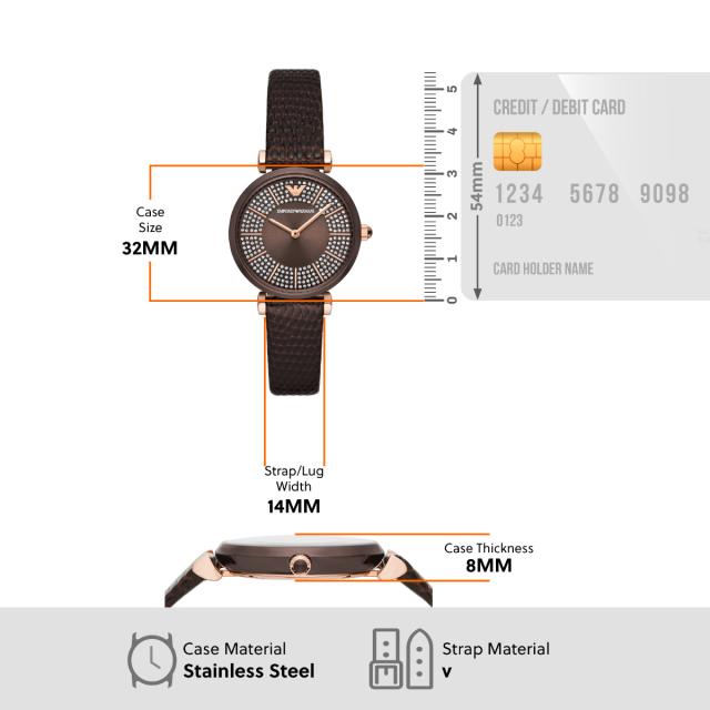 エンポリオアルマーニ EMPORIO ARMANI 腕時計 レディース プロ