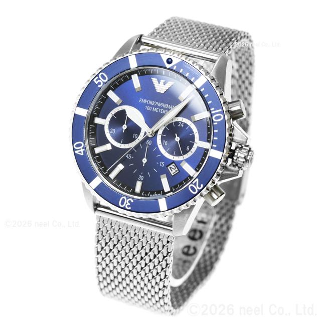 エンポリオアルマーニ EMPORIO ARMANI 腕時計 メンズ クロノグラフ ステンレススチールウォッチ AR11587_8