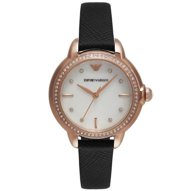 エンポリオアルマーニ EMPORIO ARMANI 腕時計 レディース レザー