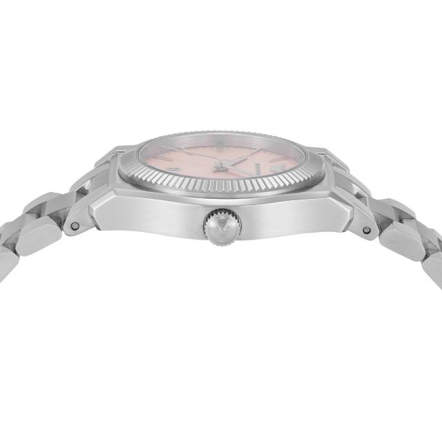 エンポリオアルマーニ EMPORIO ARMANI 腕時計 レディース 三針デイト ステンレススチールウォッチ AR11658_4