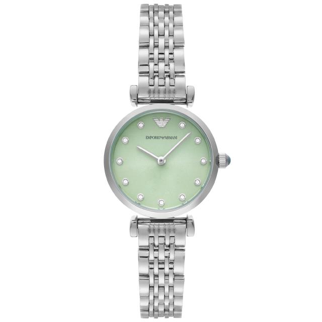 エンポリオアルマーニ EMPORIO ARMANI 腕時計 レディース 二針 ステンレススチールウォッチ AR11667_1