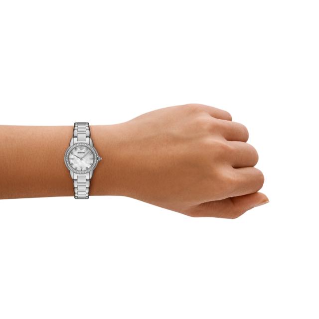 エンポリオアルマーニ EMPORIO ARMANI 腕時計 レディース 二針 ステンレススチールウォッチ AR11669_6