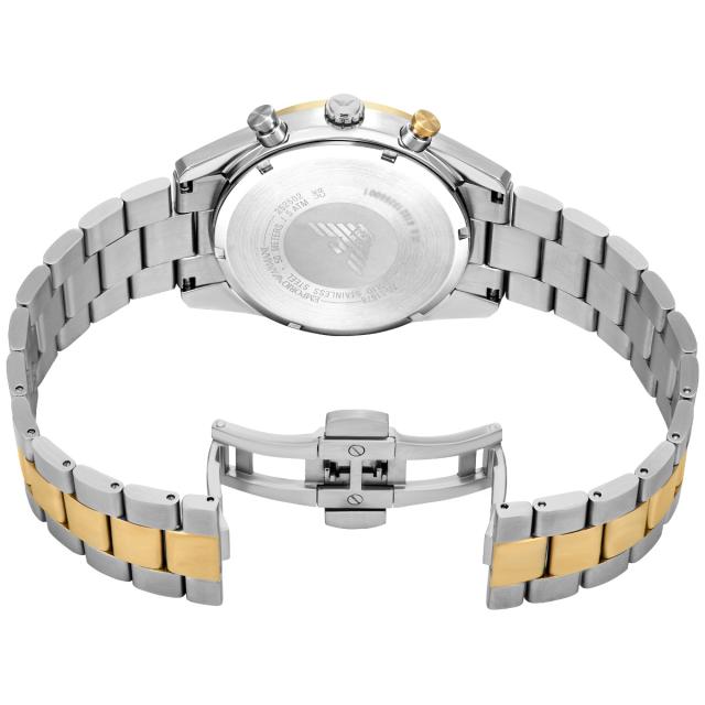 エンポリオアルマーニ EMPORIO ARMANI 腕時計 メンズ クロノグラフウォッチ ツートンステンレススチール AR11678_5