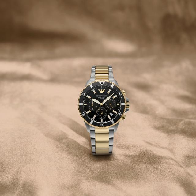 エンポリオアルマーニ EMPORIO ARMANI 腕時計 メンズ ソーラー WORLD EXPLORER ソーラーパワー クロノグラフ ステンレススチールウォッチ AR11680_7