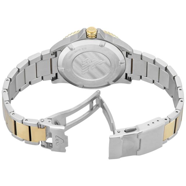 エンポリオアルマーニ EMPORIO ARMANI 腕時計 メンズ WORLD EXPLORER 三針デイト ステンレススチールウォッチ AR11682_5