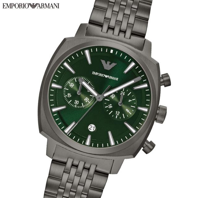 エンポリオアルマーニ EMPORIO ARMANI 腕時計 メンズ クロノグラフウォッチ ステンレススチール AR11689