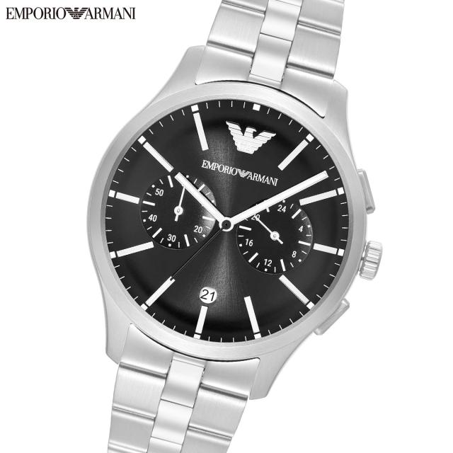 エンポリオアルマーニ EMPORIO ARMANI 腕時計 メンズ クロノグラフウォッチ ステンレススチール AR11691