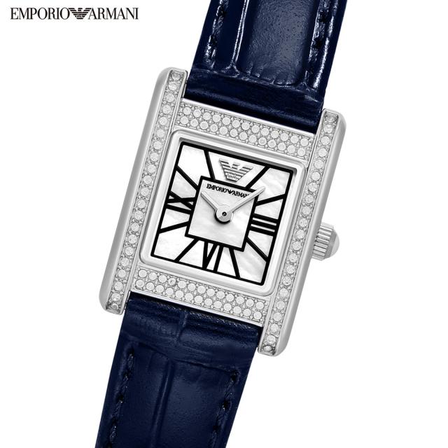エンポリオアルマーニ EMPORIO ARMANI 腕時計 レディース 2針ウォッチ ディープブルーレザー AR11718 24,090円
