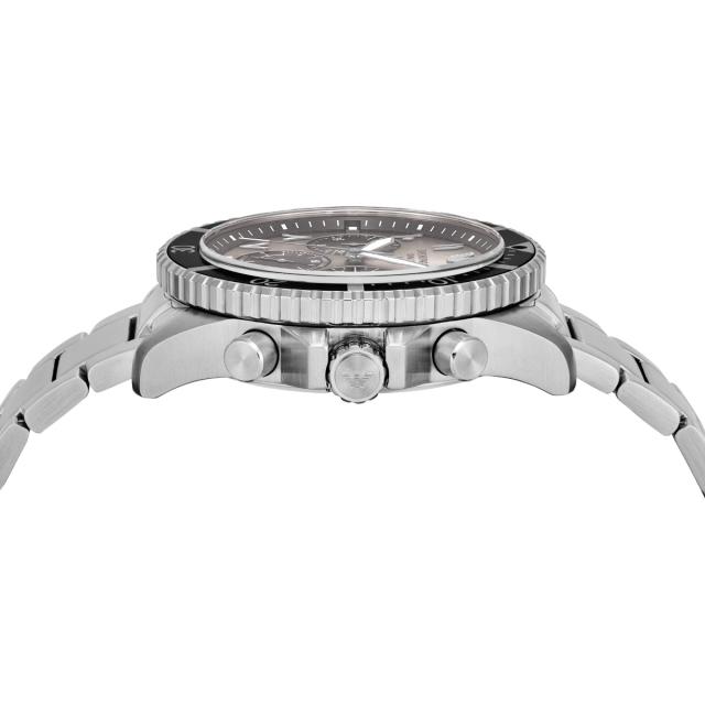エンポリオアルマーニ EMPORIO ARMANI 腕時計 メンズ ソーラー クロノグラフ WORLD EXPLORER ステンレススチール AR11722