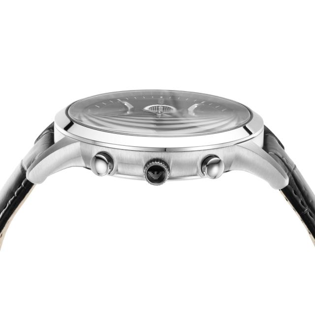 エンポリオアルマーニ EMPORIO ARMANI 腕時計 メンズ クロノグラフ レザーウォッチ AR2447_4