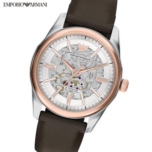 エンポリオアルマーニ EMPORIO ARMANI 腕時計 メンズ 自動巻き プロプラネットレザー AR60094