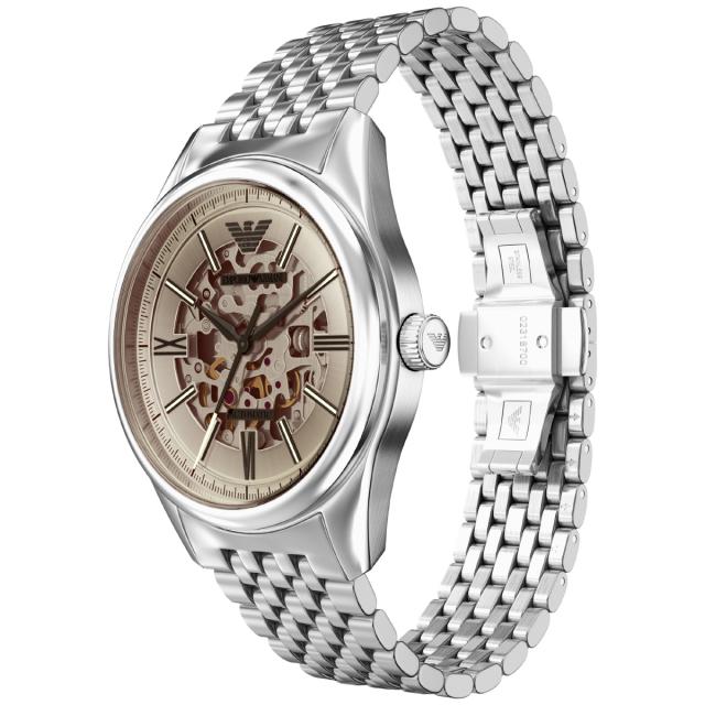 エンポリオアルマーニ EMPORIO ARMANI 腕時計 メンズ 自動巻き ステンレススチール AR60095_3