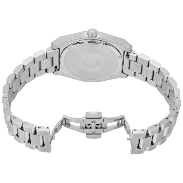 エンポリオアルマーニ EMPORIO ARMANI 腕時計 メンズ 三針デイト ステンレススチールウォッチ＆レザーストラップセット AR80077SET_5