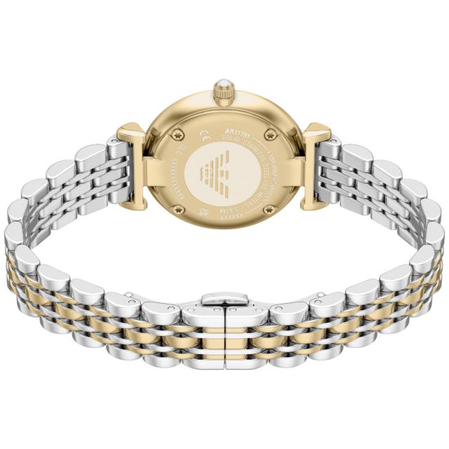 エンポリオアルマーニ EMPORIO ARMANI 腕時計 レディース ステンレススチール ウォッチ＆ブレスレットセット AR80086SET_5