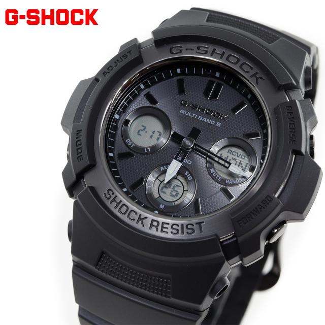 カシオ Gショック CASIO G-SHOCK 電波 ソーラー 電波時計 腕時計 黒