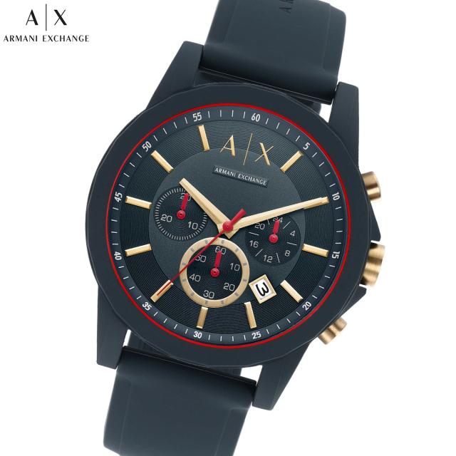 A|X アルマーニ 取り替えっこ ARMANI EXCHANGE ウオッチ メンズ クロノグラフ シリコンウォッチ AX1335
