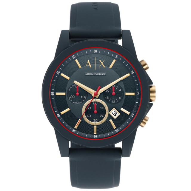 A|X アルマーニ 取り替えっこ ARMANI EXCHANGE ウオッチ メンズ クロノグラフ シリコンウォッチ AX1335