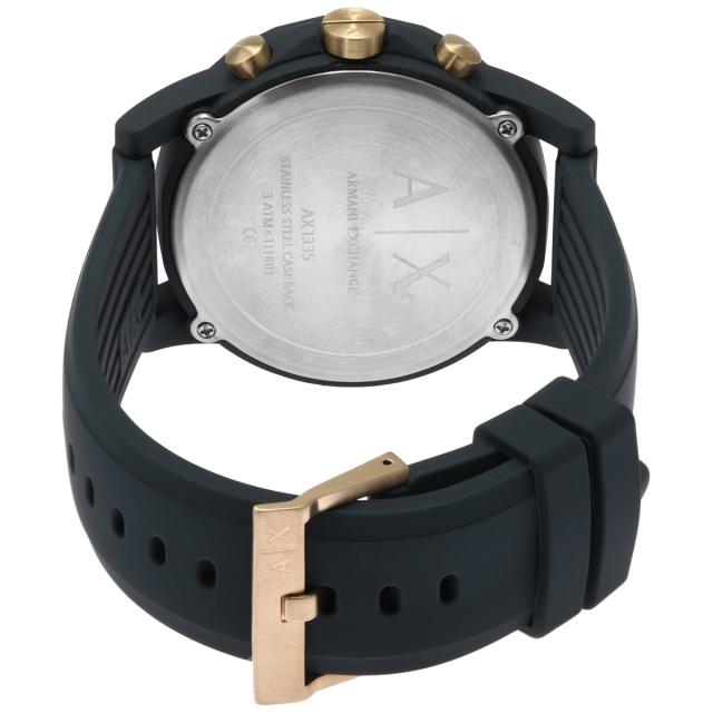 A|X アルマーニ 取り替えっこ ARMANI EXCHANGE ウオッチ メンズ クロノグラフ シリコンウォッチ AX1335