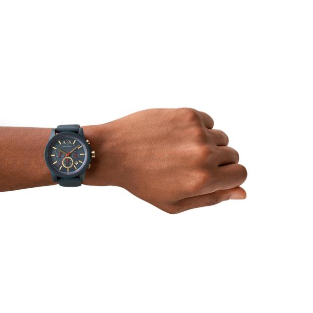A|X アルマーニ 取り替えっこ ARMANI EXCHANGE ウオッチ メンズ クロノグラフ シリコンウォッチ AX1335