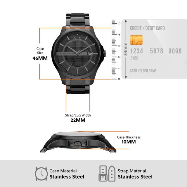 A|X アルマーニ エクスチェンジ ARMANI EXCHANGE 腕時計 メンズ 
