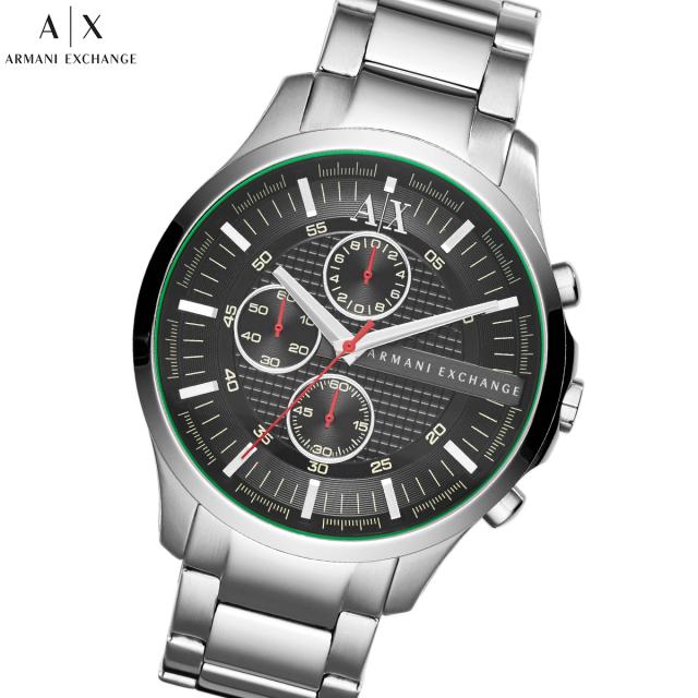 A|X アルマーニ エクスチェンジ ARMANI EXCHANGE 腕時計 メンズ クロノグラフ ステンレススチールウォッチ AX2163