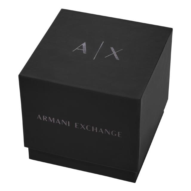 A|X アルマーニ エクスチェンジ ARMANI EXCHANGE 腕時計 メンズ クロノグラフ ブルー ナイロンウォッチ AX4168