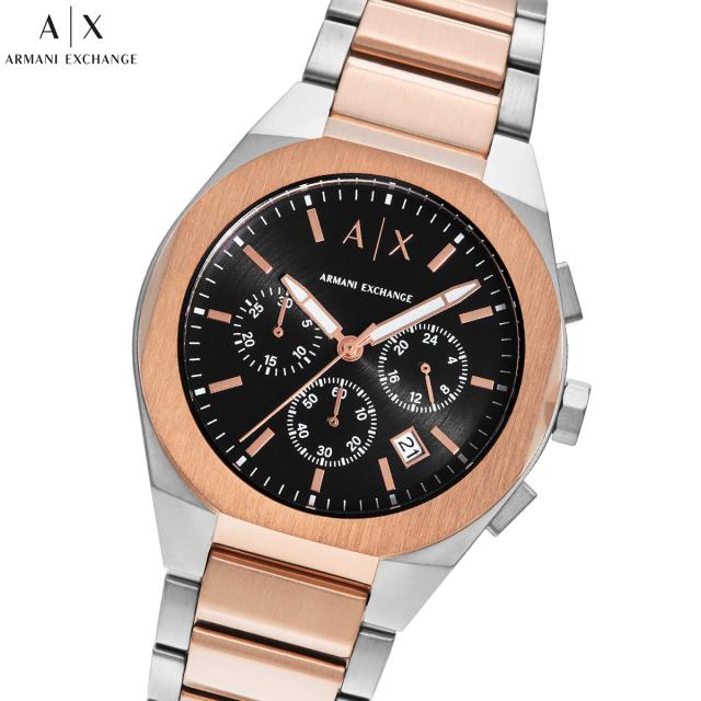 A|X アルマーニ エクスチェンジ ARMANI EXCHANGE 腕時計 メンズ クロノグラフ ステンレススチールウォッチ AX4181