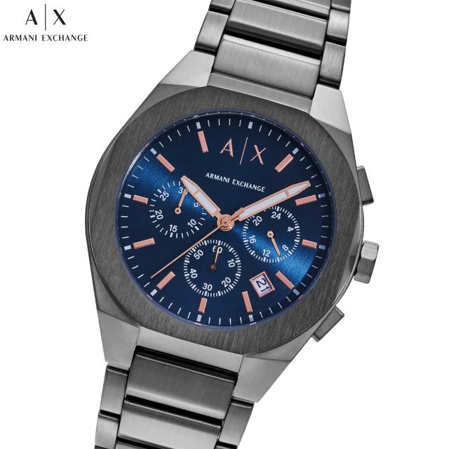 A|X アルマーニ エクスチェンジ ARMANI EXCHANGE 腕時計 メンズ クロノグラフ ステンレススチールウォッチ AX4182
