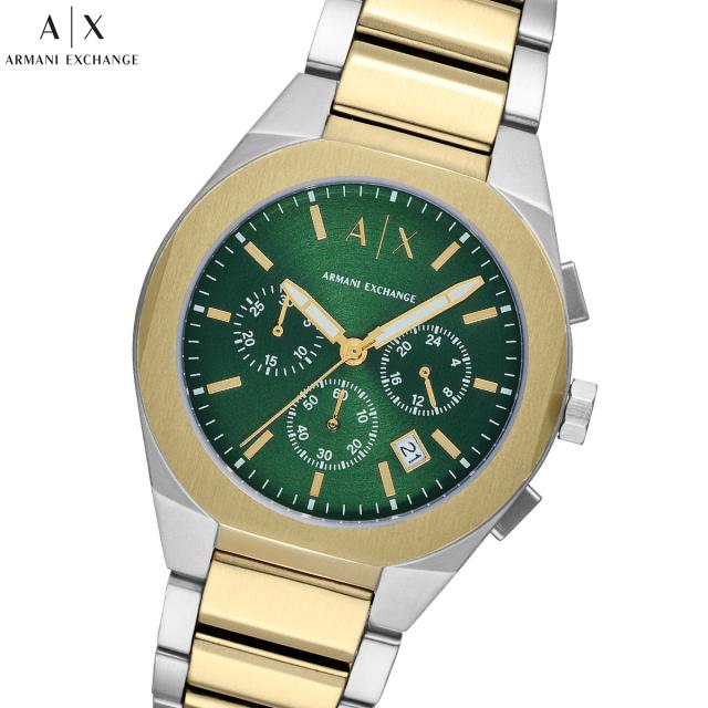 A|X アルマーニ エクスチェンジ ARMANI EXCHANGE 腕時計 メンズ クロノグラフ ステンレススチールウォッチ AX4184
