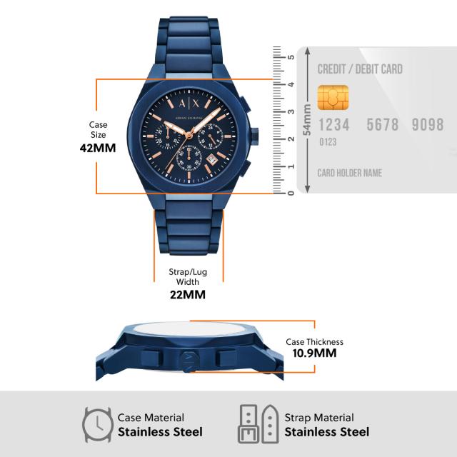 A|X アルマーニ エクスチェンジ ARMANI EXCHANGE 腕時計 メンズ SYNC