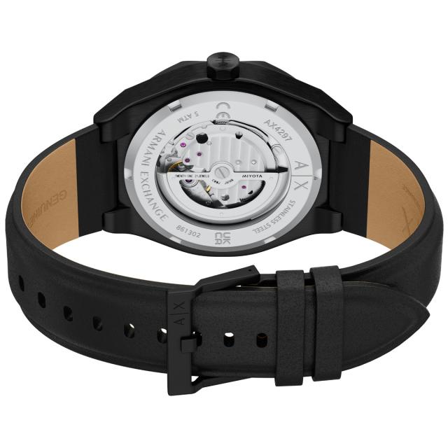 A|X アルマーニ エクスチェンジ ARMANI EXCHANGE 腕時計 メンズ 自動巻き SYNC レザー AX4297_5