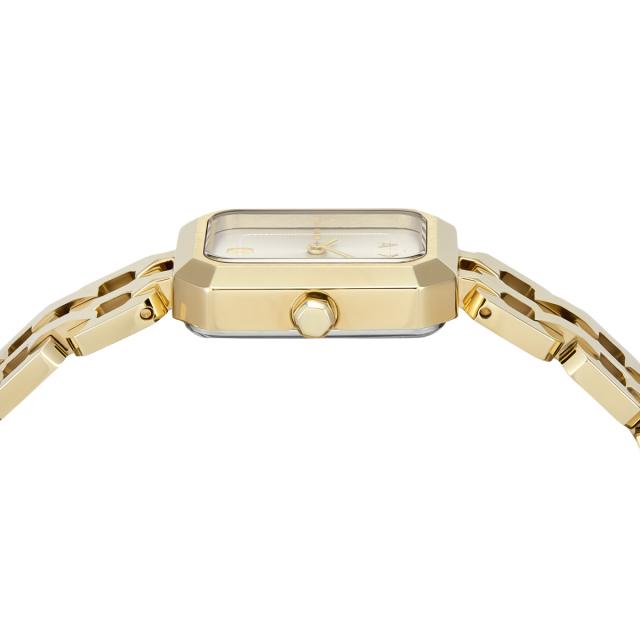 A|X アルマーニ 取り替えっこ ARMANI EXCHANGE ウオッチ レディース 二針 ゴールド音の高低 ステンレススチールウォッチ AX5811