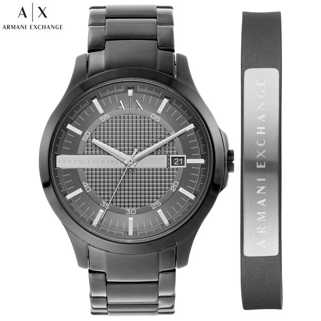 A|X アルマーニ エクスチェンジ ARMANI EXCHANGE 腕時計 メンズ ステンレススチールウォッチ AX7101