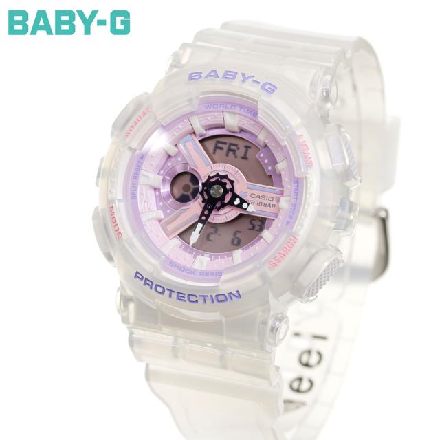 BABY-G カシオ ベビーG レディース アナデジ 腕時計 BA-110PS-7AJF
