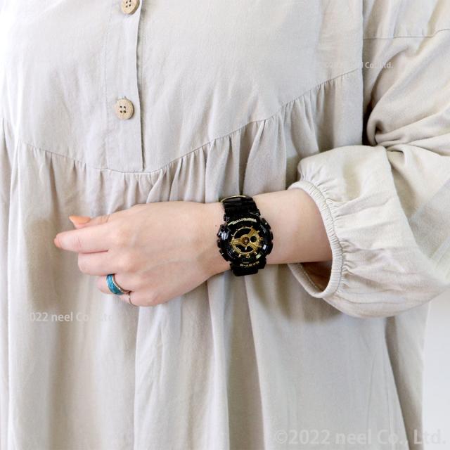 BABY-G カシオ ベビーG レディース 腕時計 ブラック×ゴールド アナデジ BA-110X-1AJF_2