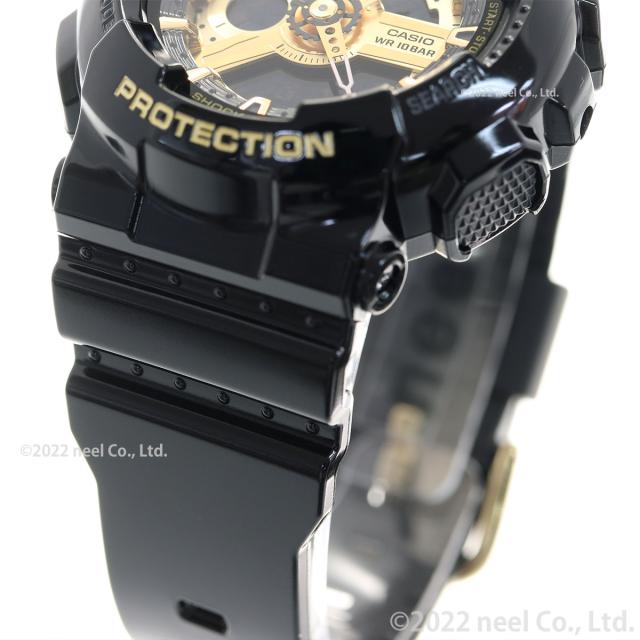 BABY-G カシオ ベビーG レディース 腕時計 ブラック×ゴールド アナデジ BA-110X-1AJF_8