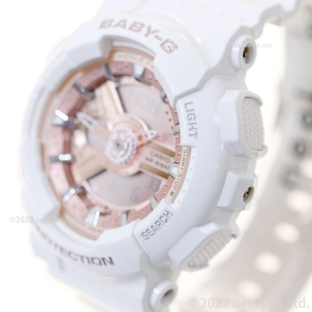 BABY-G カシオ ベビーG レディース 腕時計 ホワイト 白 ピンク 