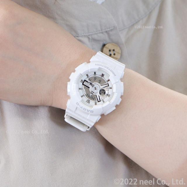 BABY-G カシオ ベビーG レディース 腕時計 ホワイト 白 アナデジ