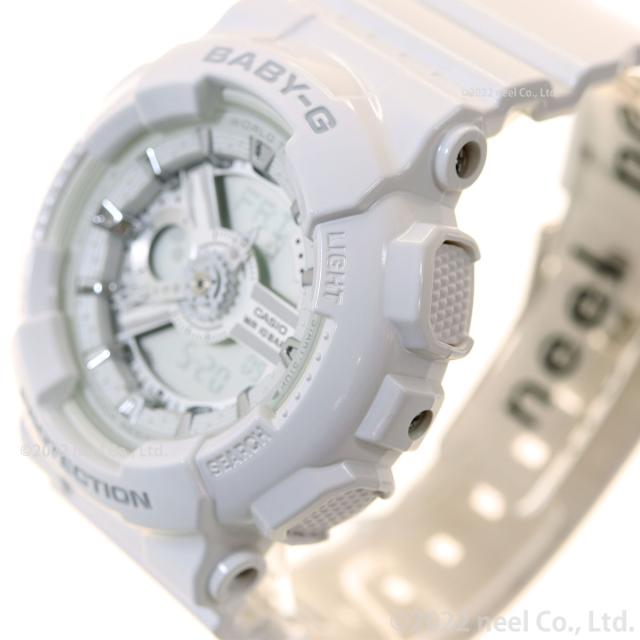 BABY-G カシオ ベビーG レディース 腕時計 ホワイト 白 アナデジ BA-110X-7A3JF_5