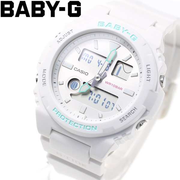 BABY-G G-LIDE カシオ ベビーG レディース 時計 カシオ babyg BAX-100-7AJF｜au PAY マーケット