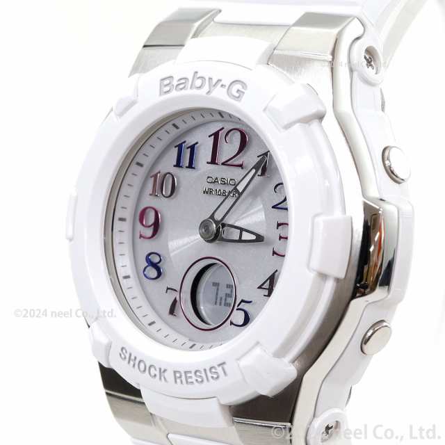 BABY-G BGA-1100GR-7BJF ホワイト 楽天市場】BGA-1100GR-7BJF ベビーG Baby-G 電波 ソーラー 白