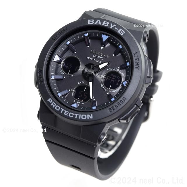 BABY-G ベビーG 時計 レディース 電波ソーラー ブラック カシオ