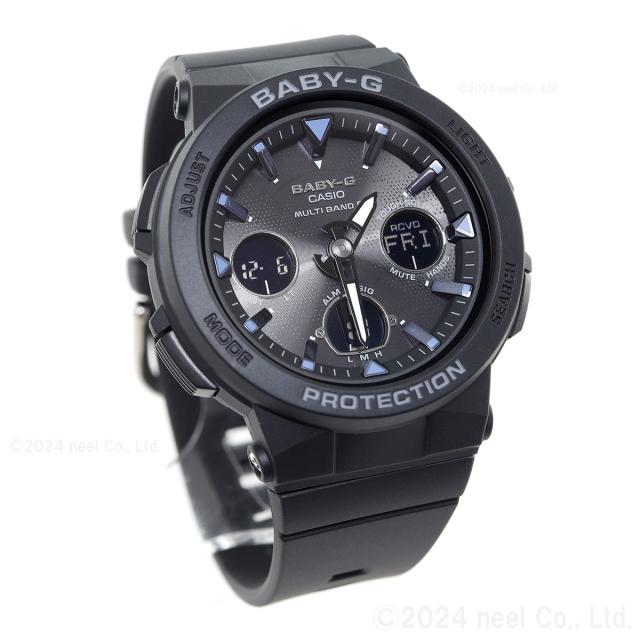 BABY-G ベビーG 時計 レディース 電波ソーラー ブラック カシオ babyg