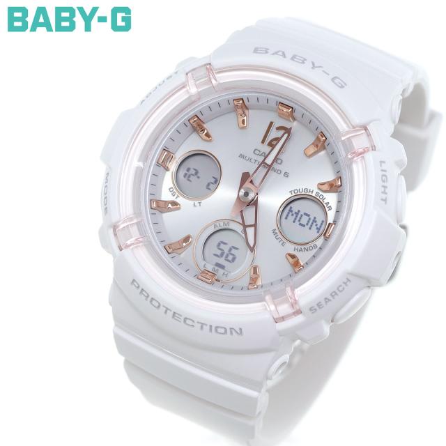 BABY-G カシオ ベビーG レディース 電波 ソーラー 腕時計 タフソーラー BGA-2800-7AJFの通販は 14,230円