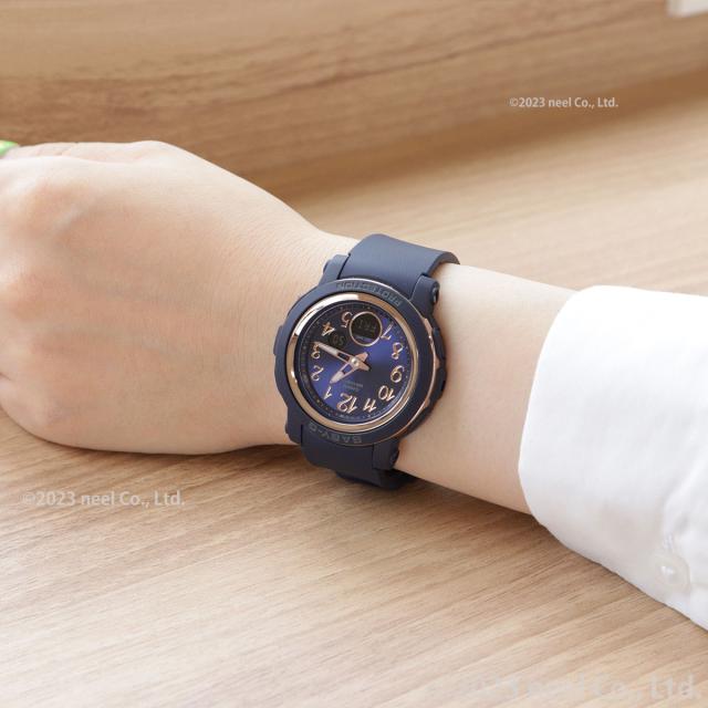 BABY-G カシオ ベビーG レディース 腕時計 BGA-290SA-2AJF ネイビー_4