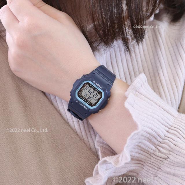 CASIO ベビージー　レディース　電波腕時計　タフソーラー　ブルー。 BABY-G カシオ ベビーG レディース 電波 ソーラー 腕時計 タフソーラー