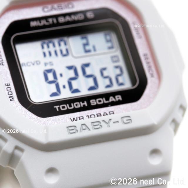 BABY-G カシオ ベビーG レディース 電波 ソーラー デジタル 腕時計 タフソーラー BGD-5650SP-7CJR Spring Package オリジナルポーチ付き_8