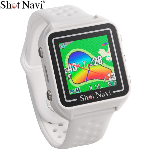 ショットナビ Shot Navi Beyond Lite Plus ビヨンドライトプラス 腕時計型 ゴルフ ナビ GPS 距離測定器 距離計測器 ホワイト